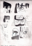 Pain, Kakashi, Naruto, Sasuke